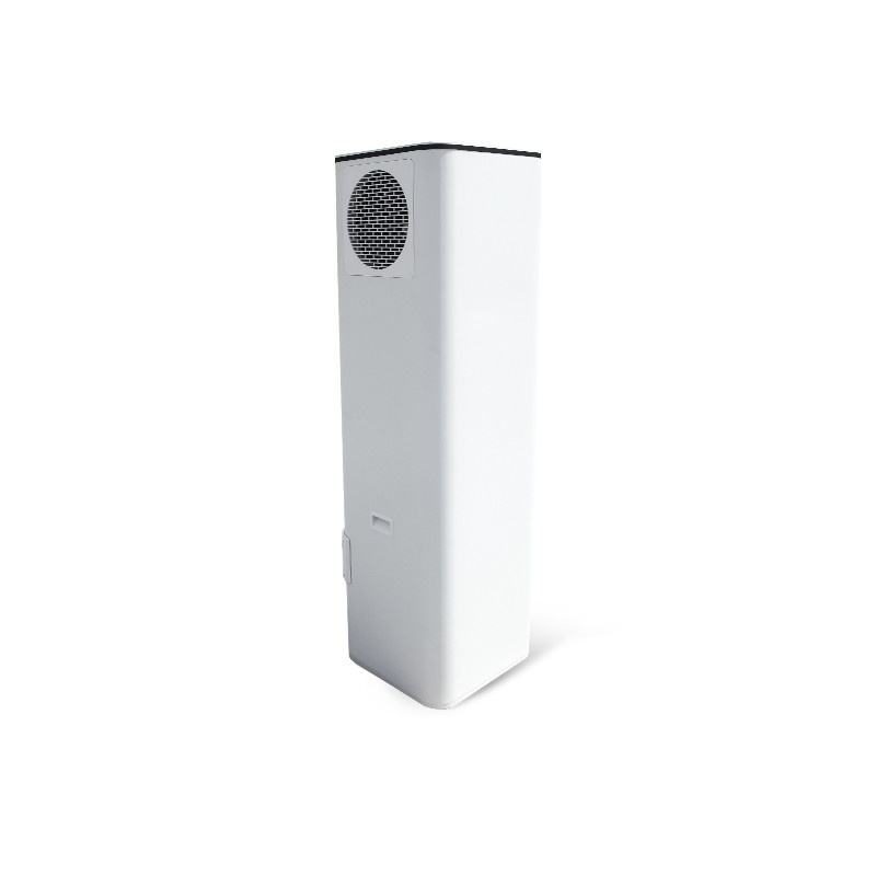 200L/250L R290 أو R410a المبردة مضخة الحرارة المنزلية سخان الماء مع تصميم هادئ ومربع