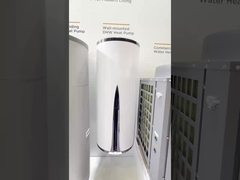 R134a مضخة حرارة مثبتة على الحائط 80L نظام التدفئة من الهواء إلى الماء